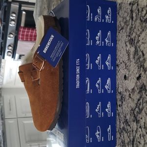 Birkenstock Shearling Clogs